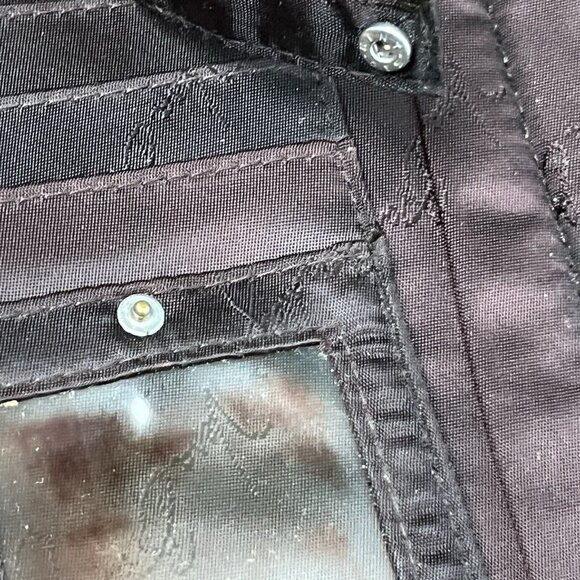 Vera Bradley Brown Quilted Microfiber Tote Shoulder Bag/Hand Bag & Wallett - Picture 14 of 16